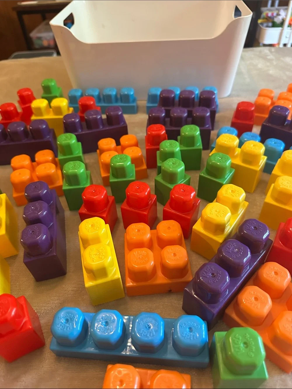 Classic Multicolor Building Blocks Set - Bright Educational Toy